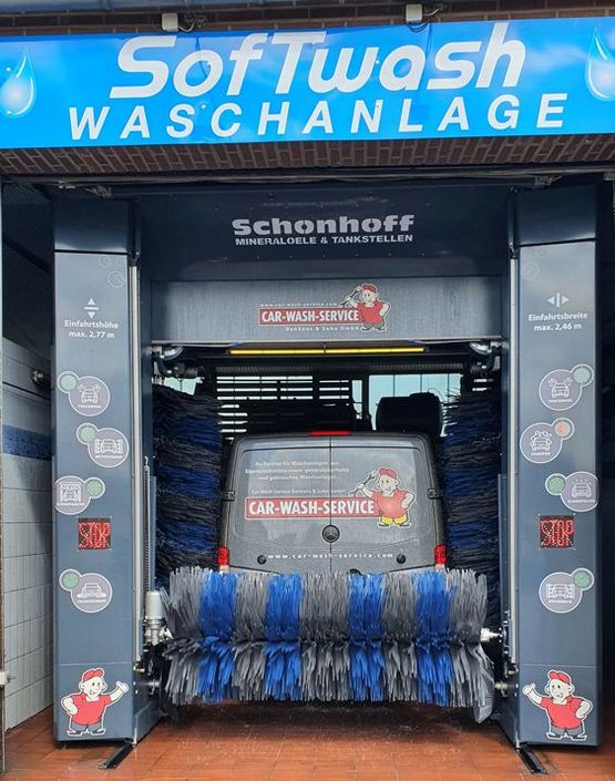 Autowaschanlage | SoftTecs Waschanlage | Schonhoff Mineralölhandel & Tankstellen GmbH